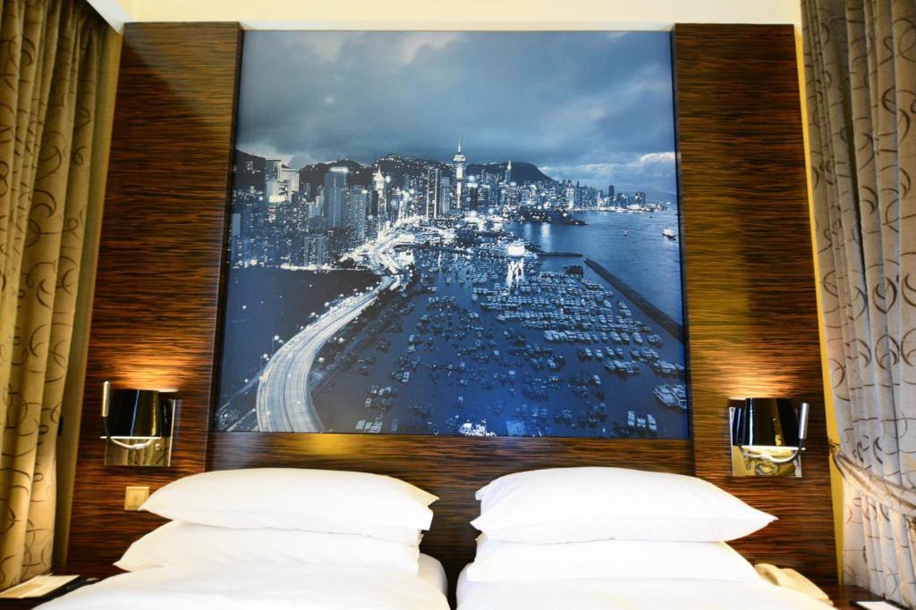 Chambre Lit King-Size ou Lits Jumeaux Premier avec Vue sur le Port